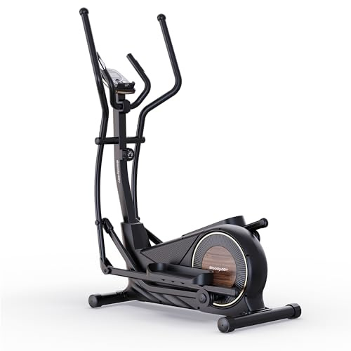 Niceday Ellittica per Casa, Crosstrainer Magnetico con Lunghezza falcata da 46 cm, 16 Livelli di Resistenza e Capacità di Carico fino a 181 kg