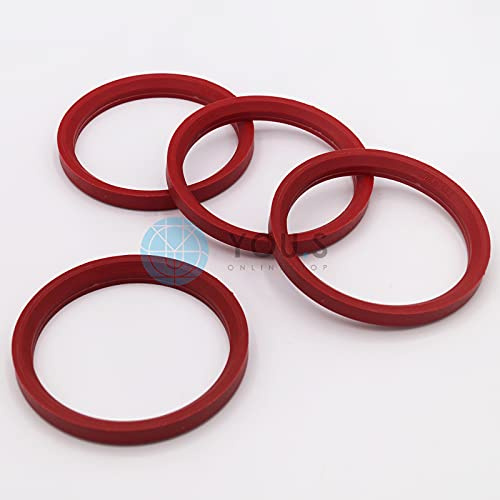 4 x ZENTRIERRINGE DISTANZRING für ALUFELGEN T25-SL641P 76,0-64,1 mm MAK, TSW