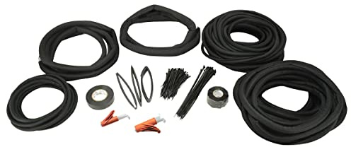 Design Engineering 010663 Easy Loom Split Sleeve Master Kit - Complete Vehicle Wire and Hose Protection