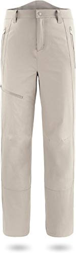 normani Herren Fleecehose Winter Softshellhose wattierte, Wind- und wasserdichte Skihose Trekkinghose