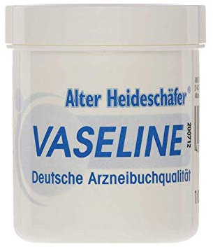 Heideschäfer® Vaselina - Crema protectora para el cuidado de la piel, color blanco puro, 100 ml