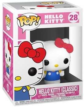 Funko POP! Sanrio: Hello Kitty - Classic - Collectable Vinyl Figure - Gift Idea - Official Merchandise - Toys For Kids & Adults - Model Figure for Collectors and Display