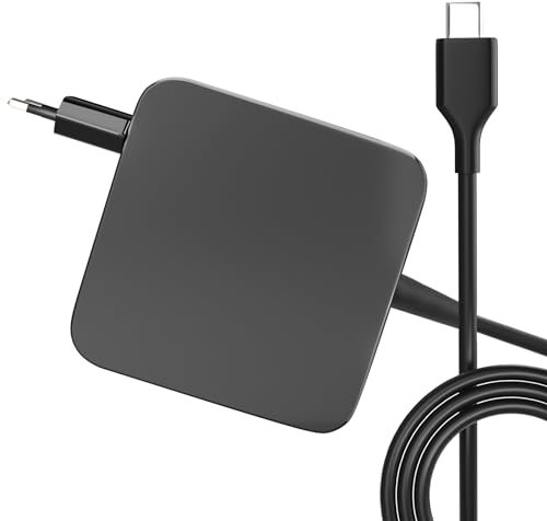 65W Cargador Portatil USB C para ASUS ZenBook Flip S 13 14 15 16 17 3, Huawei Matebook D16 D15 E, ASUS Vivobook, ExpertBook, Chromebook, Lenovo ThinkPad, Yoga, HP, Portátil Cargador Ordenador Tipo C