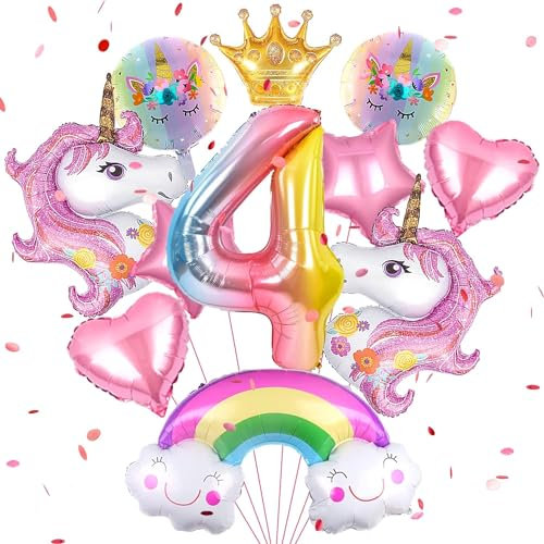 luftballons regenbogen geburtstag,folienballon geburtstag,luftballons regenbogen farbverlauf,aluminium ballons