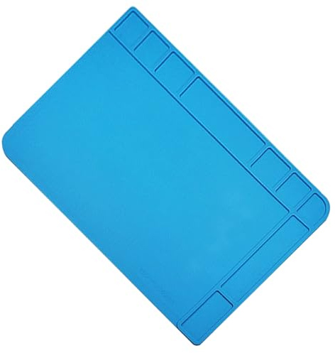 Soldering Station Mat Antistatic High Temperatures Resistance Silicone Work for Electronic Phone Laptop Silicone Soldering