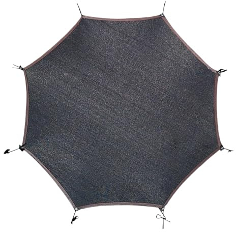 Trampoline Canopy Round Replacement Sunshade Accessories UV Protection | Trampoline Sun Shade Cover for 8ft-14ft Straight Pole Sunshade Accessories for Kids Backyard Garden Outdoor Spring Winter