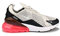 Nike Herren Air Max 270 Sneaker, Black Light Bone Hot, 46 EU