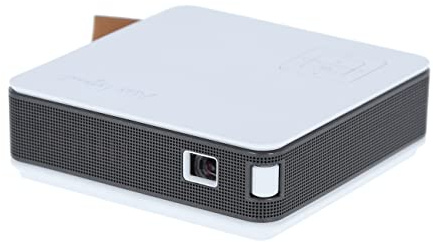 AOpen PV12 Powered by Acer - Proyector LED (480p (854 x 480 píxeles), 700 lúmenes, Contraste 5000:1, Keystone, 1 Altavoz de 2 W, HDMI (HDCP), Color Blanco – Gris Oscuro, portátil