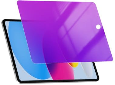 Gradient Privacy Displayschutzfolie für iPad 9th/8th/7th Generation (10,2 Zoll, 2021/2020/2019) Panzerglas für iPad 9 Gen Anti-Spy Private Glasfolie Anti-Blaulicht Blasenfrei Anti-Kratzer