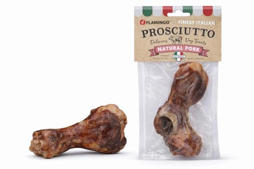 hundeleckerli - leckerli Hund - Nature Schweinehüftknochen - mit Fleisch - 350 g - glutenfrei - ohne Zuckerzusatz