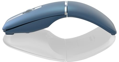 Bluetooth Arc Travel Mouse - BT & USB Wireless Dual Mode, Rechargeable