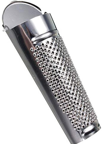 AMOYER Acier Inoxydable Polyvalent Handheld Noix de Muscade Citrus Zester Gingembre Râpe Cuisine