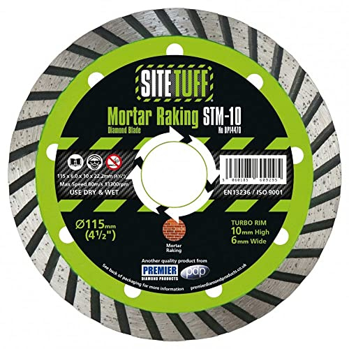 STM-10 SiteTuff 125mm Mortar Raking Blade