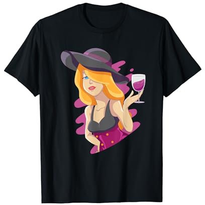 Vin pour pharmacien avec bouteille de vin T-Shirt