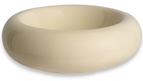 KTLECL 15,5 cm Katzennapf, Keramik, 200 ml, Schnurrhaar, Müdigkeit, gegen Erbrechen, schützt die Wirbelsäule, perfekt für Hauskatzen (gelb)