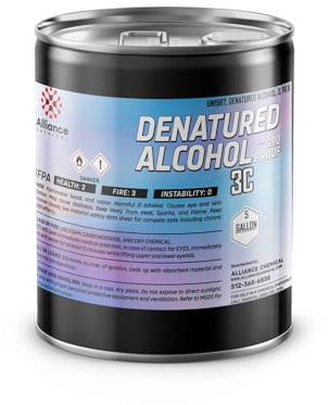 Alliance Chemical Denatured Alcohol 190 Proof 3C - 5 Gallon Pail