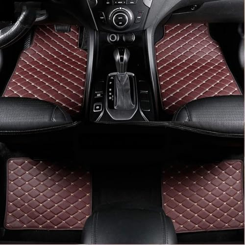 bengpaoni Auto Fußmatten Für O-pel Corsa (D) 2006-2014,rutschfest Fussmatten Vorne und Hinten Automatten Set,D/D Style