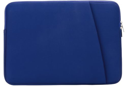 jooeer 13-14 Inch Laptop Sleeve Case Compatible with 14” MacBook Pro M4/M3/M2/M1 13”-14” Chromebook Notebook Computer, Slim Protective Padded Cover with Pocket, Blue