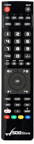 Telecomando in sostituzione per Akai Smart TV AKTV3232 AKTV5543 AKTV439FT AKTV5543FT AKTV3230T AKTV3922NT AKTV3922T AKTV3933T Pre-programmato