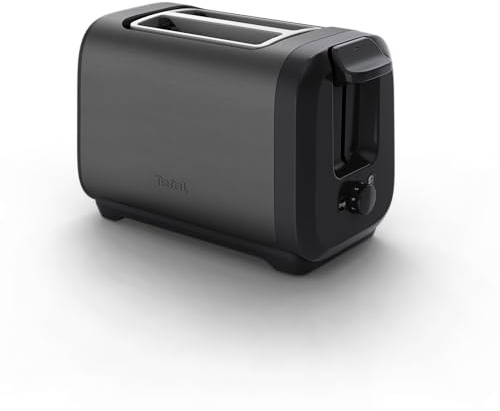 Tefal Subito 2 Slice Toaster, 7 Browning Levels, 1200W, Black