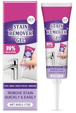 Mold Removal Gel 90G, Powerful Mold Cleaner Gel, Intensive Cleaning Gel, Deep Penetration Formula, Safe on Surfaces, for Bathroom & Kitchen Tile Joints, Walls and Grout （1 PCS）