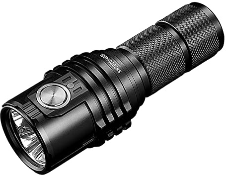 IMALENT MS03 Warm Light Brightest LED Torch 13000 Lumens, Tactical Using 3 Pcs CREE XHP70.2 LEDs, Rechargeable Torch Led Super Bright, Powerful for Police Duty and Walking Dog