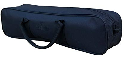 Acclaim Mons Four Bowls Twin Handle Mini Nylon Level Green Lawn Flat Short Mat Indoor & Outdoor Locker Bowling Bag (Black)