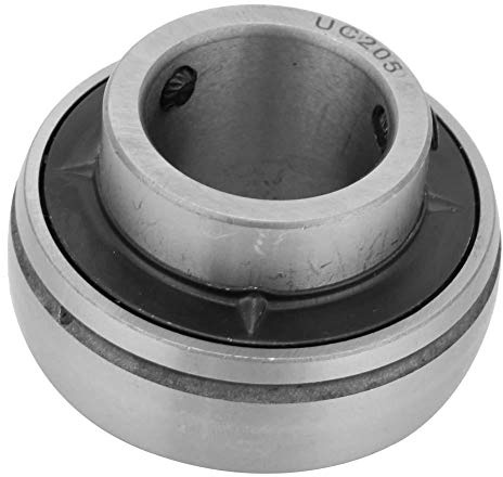 Cuscinetti Blocchetto Cuscino UC205 25mm in Acciaio con Flangia e Inserti Placcati per Applicazioni Industriali Macchinari Trasmissione Montaggio Semplice