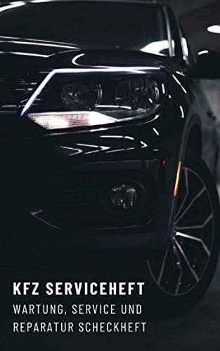 KFZ Serviceheft - Service, Wartung und Reparatur Scheckheft (Auto): Behalte alle fahrzeugbezogenen Wartungen, Inspektionen und Reparaturen im Auge - ... gross genug, um mehrere Jahre zu halten