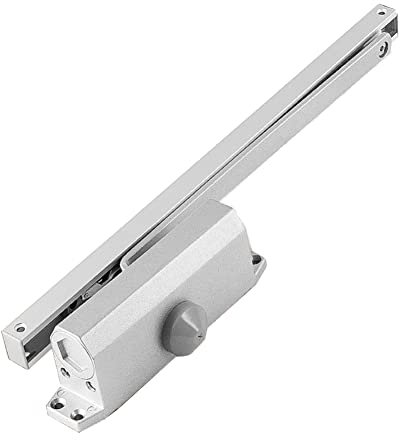 Schwerlast-Türschließer Hydraulischer Belastung 85-120kg Geschwindigkeit einstellbar 90° Positionierung Soft close Holztüren Metalltür Gerahmte Glastür Feuerschutztür Aluminiumlegierung