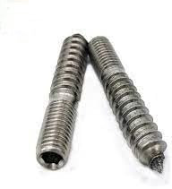 Vite a Doppia Filettatura M6 Idonea per Chiavi Torx 16 Pezzi Lunghezza 6 cm Viti a Doppia Testa per Metallo e Legno