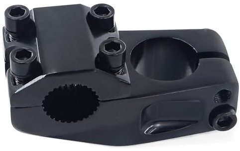 GRELiving Potence de vélo pour vélo BMX en alliage d'aluminium à pignon fixe potence de vélo 22,2 mm