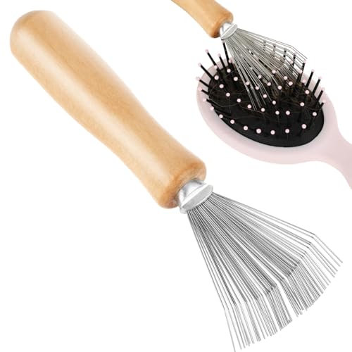TIESOME Brosse Nettoyant pour Cheveux et Plaçage