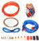 13Pcs Verstärker Kabelsatz Subwoofer Kabel Subwoofer Kabel Set Endstufe Kabel Set Car Hifi Kabel Set Auto Subwoofer Kabel Set für Subwoofer Kabel Auto, Verstärker Auto, 10-Gauge Leitung, 4,5 Meter