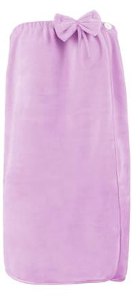 FakeFace Mädchen Saunakilt Kinder Sauna Kilt mit Klettverschluss Cute Schleife Saunahandtuch Saunakleid Saunatuch Pool Badezimmer Sauna Kleid Badetuch Baderock Frottee Mikrofaser Sarong Kilt