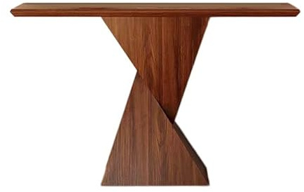 XLIHAWY Konsolentisch, Console Table Der Couch, Eingangstisch Mit Stauraum Für Wohnzimmer Foyer Einfach Zu Montieren(Light Brown,100x40x85cm)