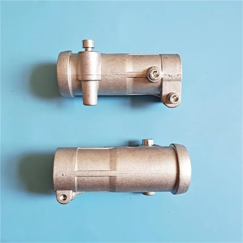 LALAL Pipe Connecter Tube Jointer For Backpack Brush Cutter.Grass Trimmer.Lawn Mower.Gasoline 2 Stroke Engine Garden Tools Parts(2 X Connector)
