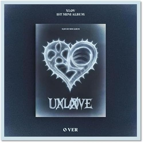 Kpop album, XLOV UXLXVE [Standard Ver.] 1. Mini-Album (O Ver.) + Extra photocards