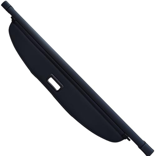 GEPCO Cubierta para espacio de carga enrollable compatible con Land Rover Discovery Sport (L550) a partir de 2014, cubierta para maletero, cubierta para maletero de coche, color negro, OEM FK72-46668