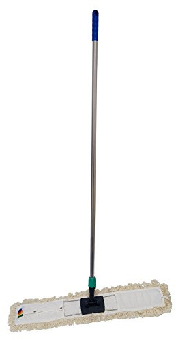 Wischset 60 cm 3-teilig ( 1 x Klapphalter 60 cm 1 x Alu-Stiel 140 cm 1 x Baumwollmopp ) Bodenwischset Wischerset Bodenwischer Mopphalter Klapphalter Baumwolle 60cm