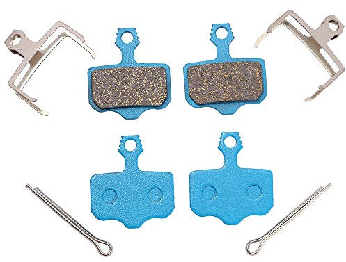 Icreopro 2 Paare Fahrrad Scheiben-Bremsen für Avid Elixir 1,3,5,7,9,R,CR,ER, SARM XO XX WC DB1 DB3 DB5, High Performance Disc Brake Pads(Mehrmetallisch)