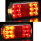 AGRISHOP Anhänger Rückleuchten Set 2PCS - Rücklicht Für Anhänger 12/24v