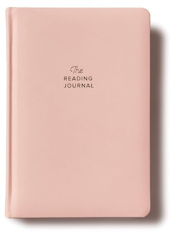 Kunitsa Co. Reading Journal. Bokdagbok för bokälskare och läsare. Granska och spåra din läsning (Blush, Avid Reader Edition) - 104 Bokrecensioner