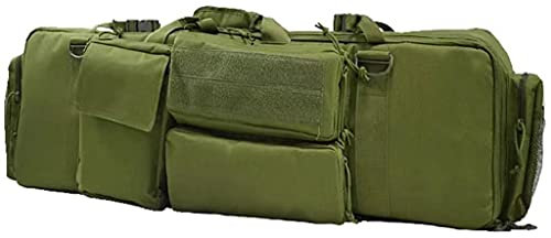 Gewehrkoffer Doppelte lange Gewehrtasche Feuerwaffen-Transportkoffer Outdoor Taktische Karabinerkoffer Wasserstaubbeständige Langwaffenkoffertasche, Tasche für das Jagdschießen, verfügbare Länge in 39