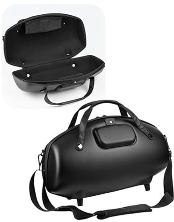 Morain Étui Rigide en EVA Rangement Pochette Protection Étui Transport avec Bandoulière pour Haut-Parleur Boombox 3 Étui Portable