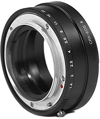 Adaptateur d'objectif CRX-RF compatible avec objectif Contarex CRX compatible avec Canon EOS R appareil photo RF