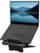 Fellowes Breyta™ – Soporte para portátil Ajustable y 100% reciclable, 12 Alturas, máx. 15,6, 4 kg – Negro – Ideal para hogar y Oficina