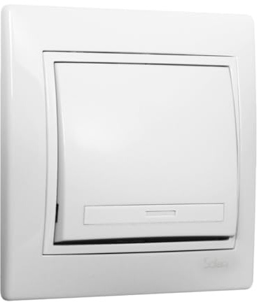 Cruzamiento blanco ERP09U, serie Europa, ideal para conexiones eléctricas y montaje en instalaciones residenciales.