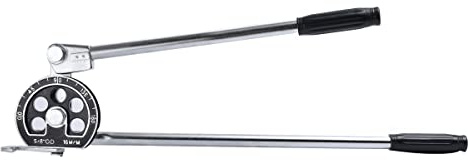 Lfhelper 16mm Rohrbiegegerät, 5/8inch Handbieger Rohrbiege, 45 Stahl Rohrbiegemaschine, 0-180 Grad Rohrbiegewerkzeug, für Rohre aus Kupfer, Aluminium