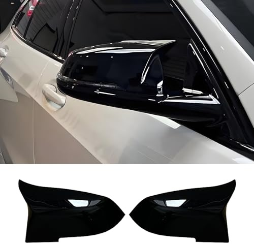 Hengjiayao Spiegelkappen, 1 Paar Auto Rückspiegel Kappe Tür Rückspiegel Abdeckung für BMW X1 F48 2016-2022, X2 F39 2018-2023, F40 F44 2019-2024, Z4 G29 2019-2023 (For F39 F40 F44 F48 G29)